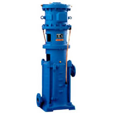 DL系列泵是立式、單吸、多級、分段式離心泵，供輸送清水及物理化學性質類似于水的85℃以下的液體之用。DLR型熱水泵輸送介質溫度為150℃以下