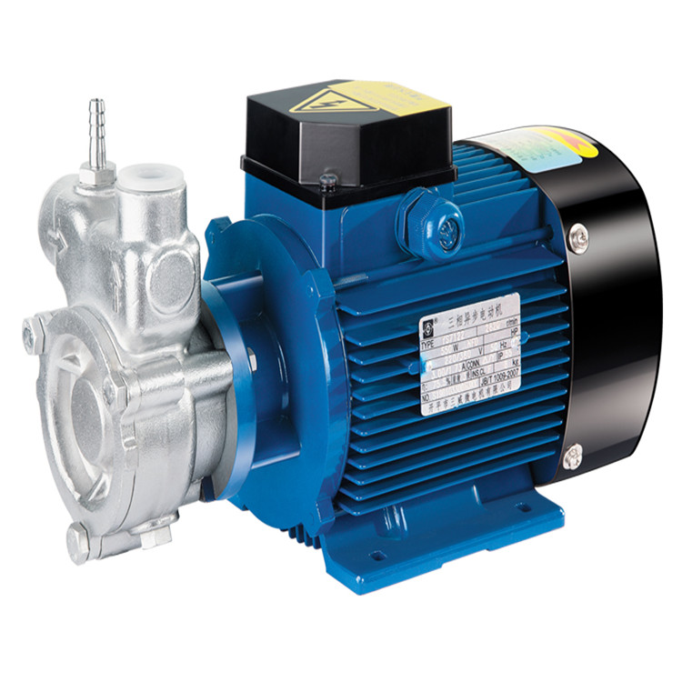 臥式安裝的不銹鋼自吸式氣液混合泵，過流部件均采用不銹鋼材料制成，泵運行時邊吸水邊吸氣，泵內加壓混合。